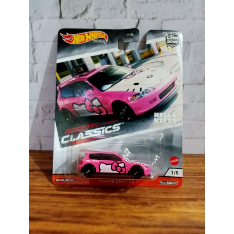 Hot Wheels Honda Civic EG Hello Kitty