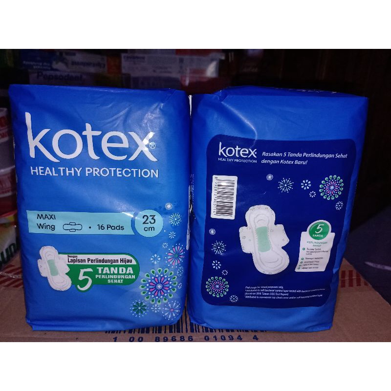 Kotex Pembalut Maxi wing 23cm isi 16