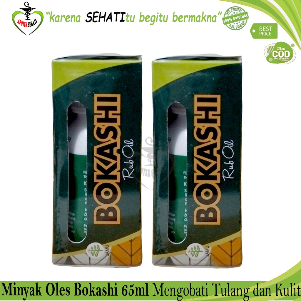 Minyak Oles Bokashi Rub Oil Obat Tradisional Nyeri Otot dan Sendi