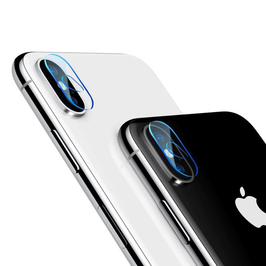 BASEUS ORIGINAL Camera Lens Tempered Glass Kamera Apple Iphone X XS XS Max Pelindung Anti Gores Kaca