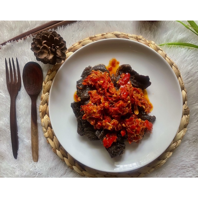 

Dendeng Batokok/ Dendeng Balado (250gram) Asli Minang Khas Lapau Mak Kamek