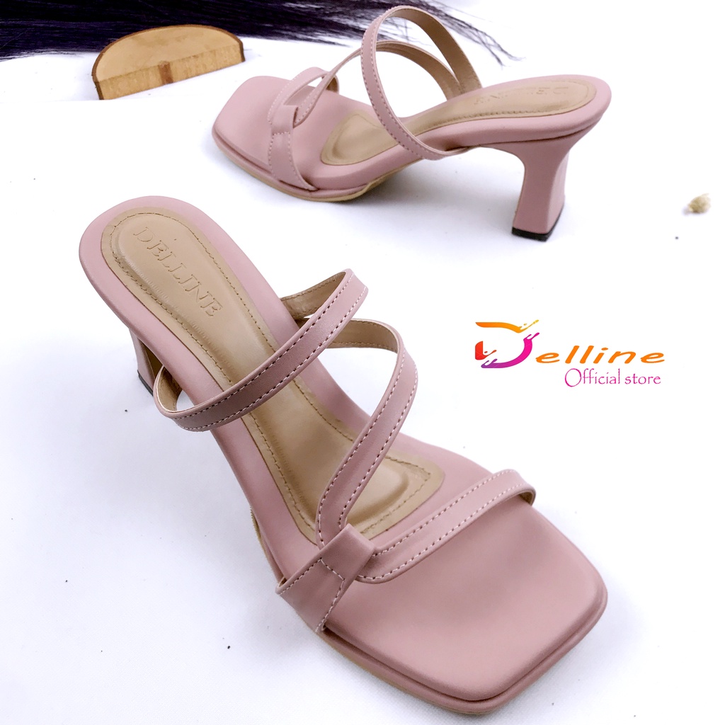 sendal wanita delline hak 7 cm ANDIN