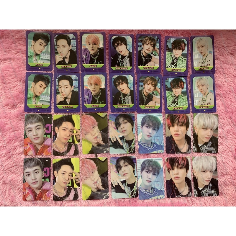 NCT DREAM GLITCH MODE MATCHING CARD SET JAEMIN JENO HAECHAN MARK RENJUN CHENLE JISUNG