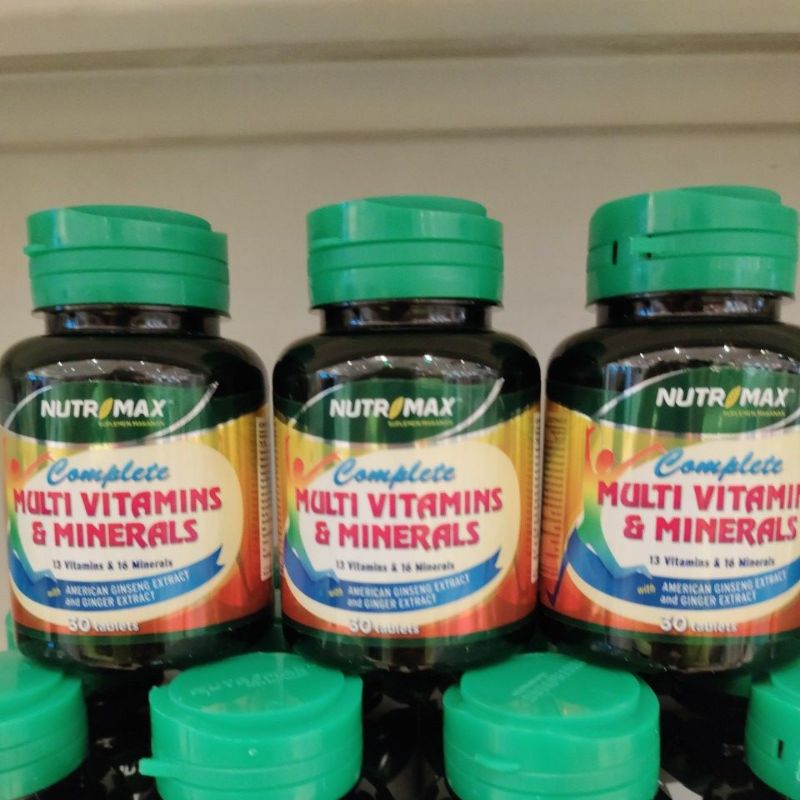 NUTRIMAX COMPLETE MULTIVITAMIN &amp; MINERAL ISI 30 TAB