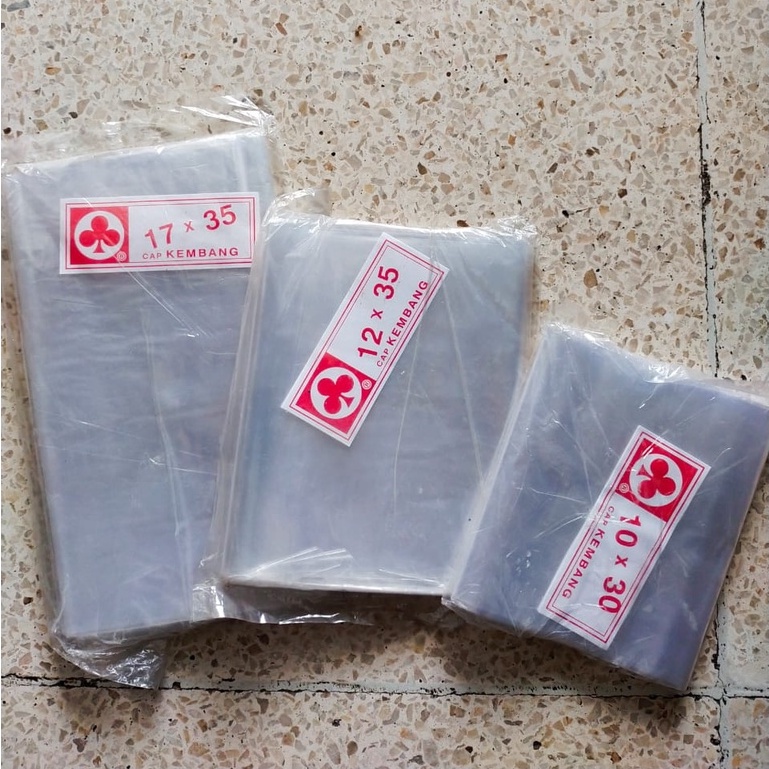 Plastik PP Kembang merah 10x30 12x35 17x35 plastik tahu