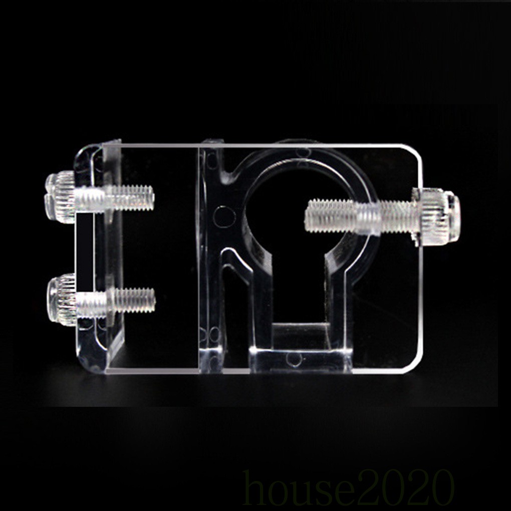 Aquarium Inflow Outflow Tube Holder Acrylic Fix Hose Pipe Mount Freshwater Fish Planted Aquarium Fixing Tubing Clamp