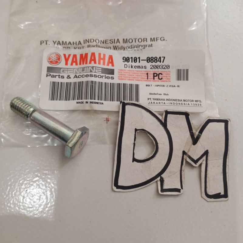 bolt baut napgear napgir roda belakang Vega lama R new Jupiter Z burhan robot 90101-08847 asli origi