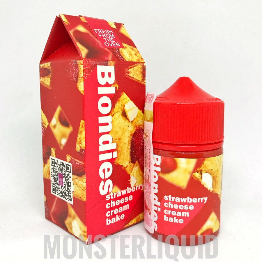 BLONDIES V1 STRAWBERRY CHEESE CREAM BAKE BY IDJ 3MG 60ML