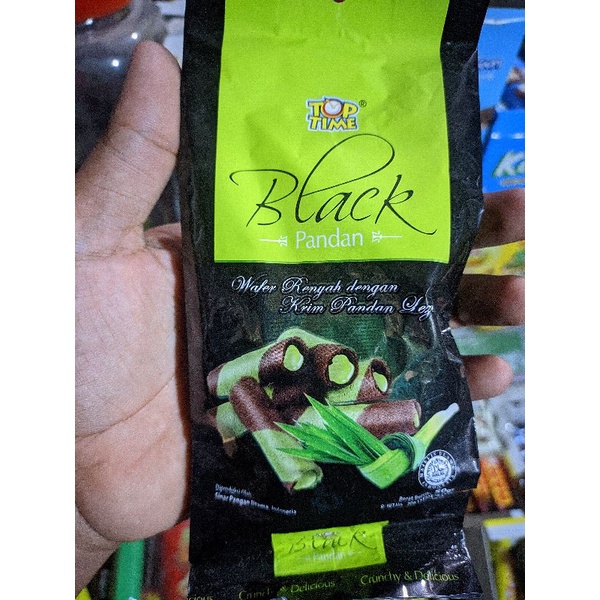 

wafer black pandan