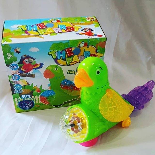 Mainan burung kakak tua the parrot