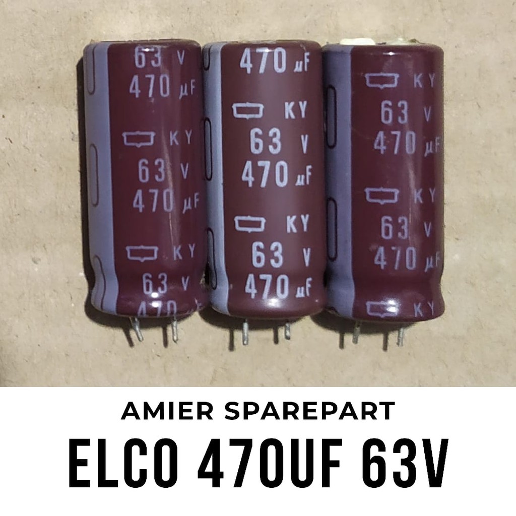 ELCO 470UF 63V Cabutan