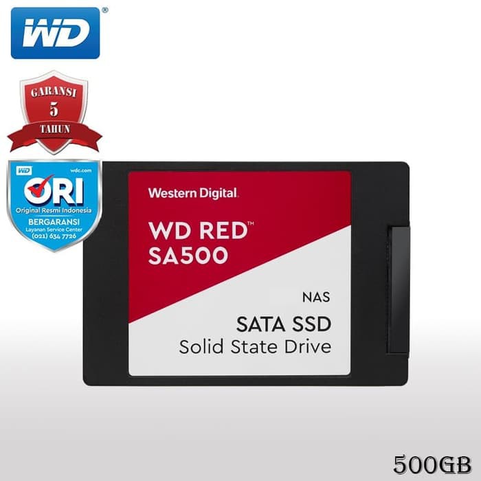 SSD WD Red 500GB - SSD SATA for NAS