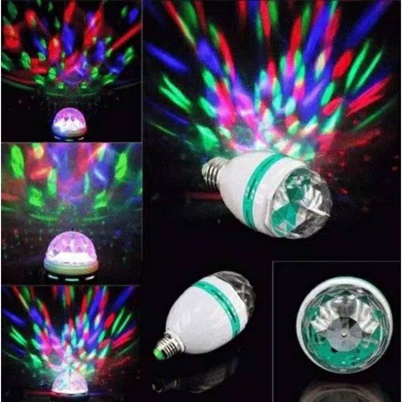 LAMPU DISKO DISCO LED MINI PARTY / LAMPU DUGEM