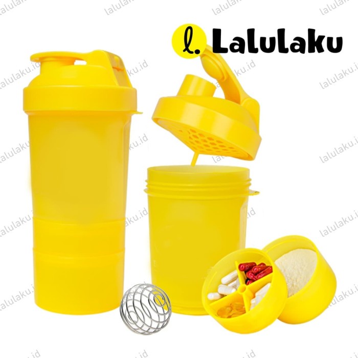 misi- Smart shaker BOTOL MINUM GYM SMART SHAKER Souvenir Polos tanpa Logo