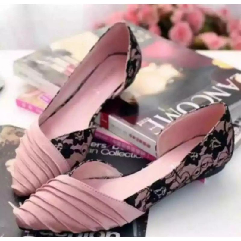 Keong Brokat Flat shoes