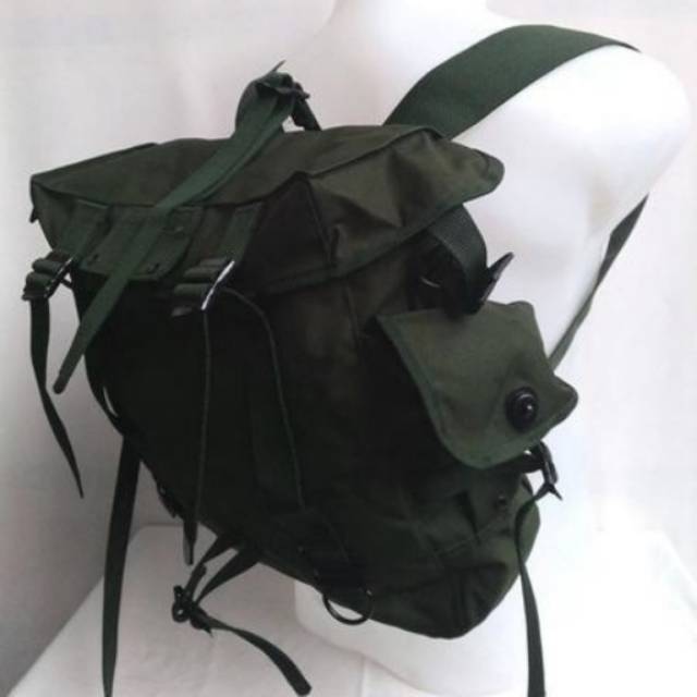 Tas tempur Ransel tempur Tas TNI murah Tas punggung TNI hijau