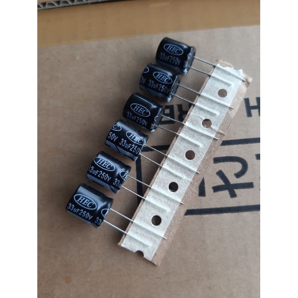 ELKO ELCO 33UF250V RENTENG KERTAS BAGUS