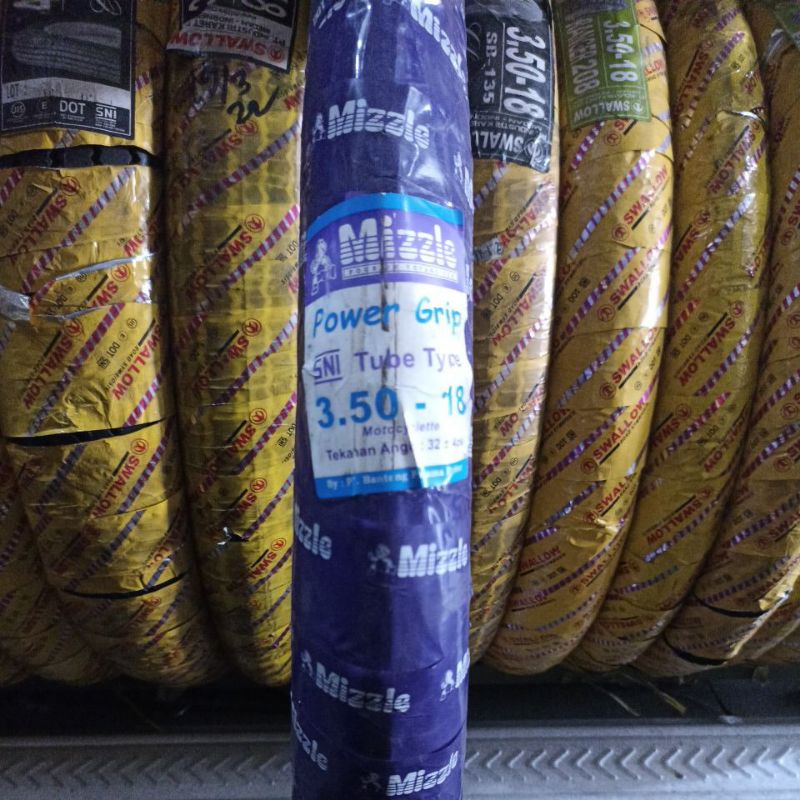 Ban Mizzle 350-18 Power Grip non tubeless Ban Motor Ring 18