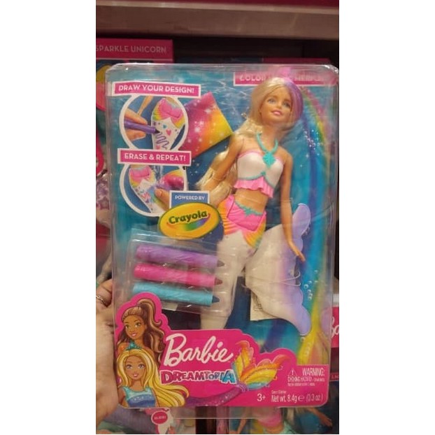 Sale mainan: Barbie Color Magic Mermaid