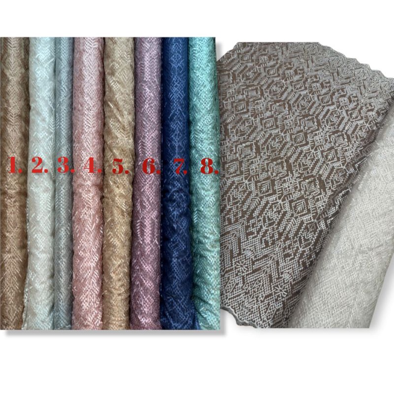 Kain Tulle bordir / Tile mutira bordir /Tulle akar mutiara/ Tile payet /Tile bordir 3d /Tulle akar g