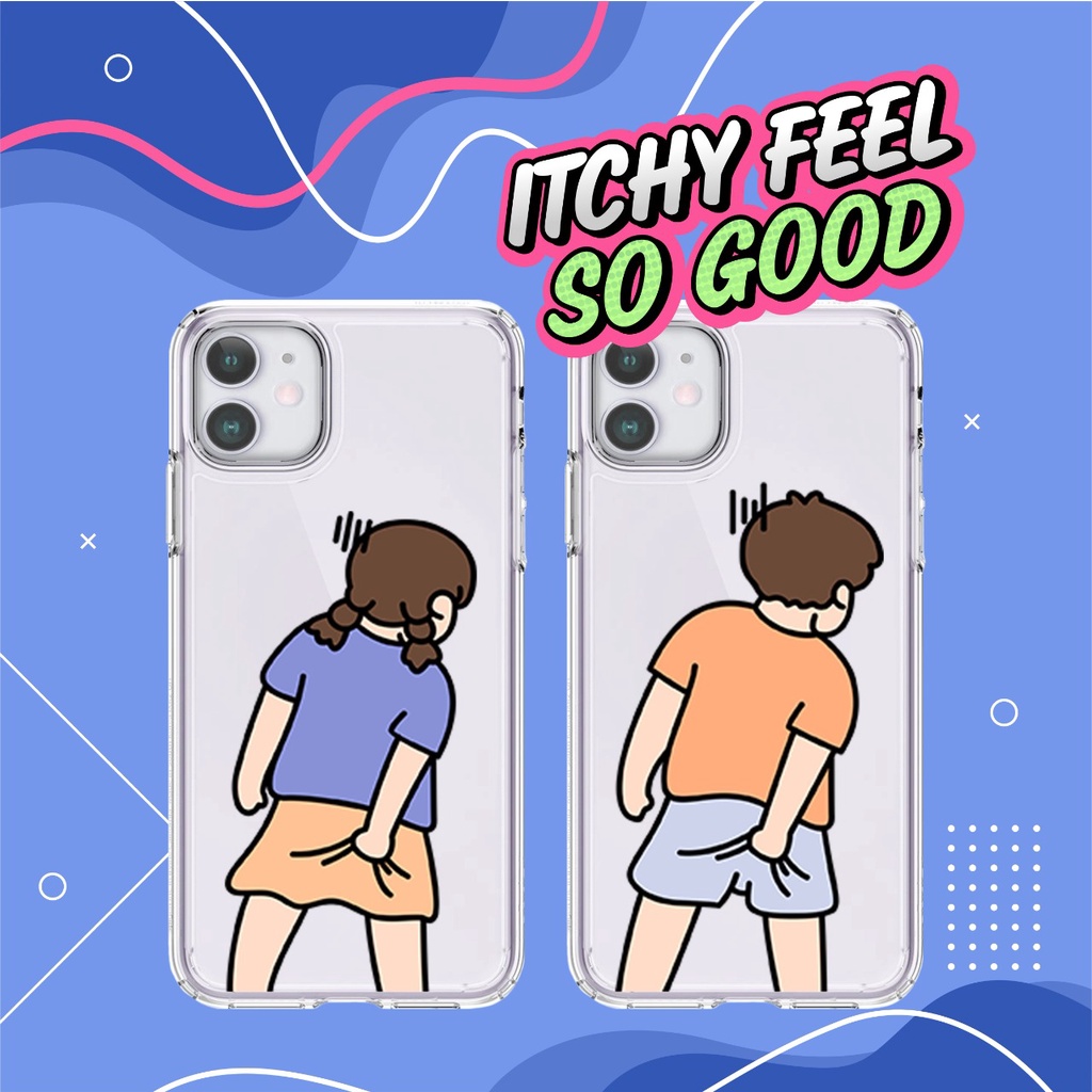 Itchy anticrack case samsung a03 core a13 4g a52 a52s a53 5g a73 5g m52 s20 plus s21 ultra a23 a33 m23 a04s a04e a04