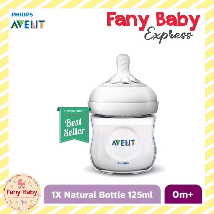 PHILIPS AVENT BOTTLE NATURAL WHITE SINGLE 125ML 4OZ PP - SCF690/13