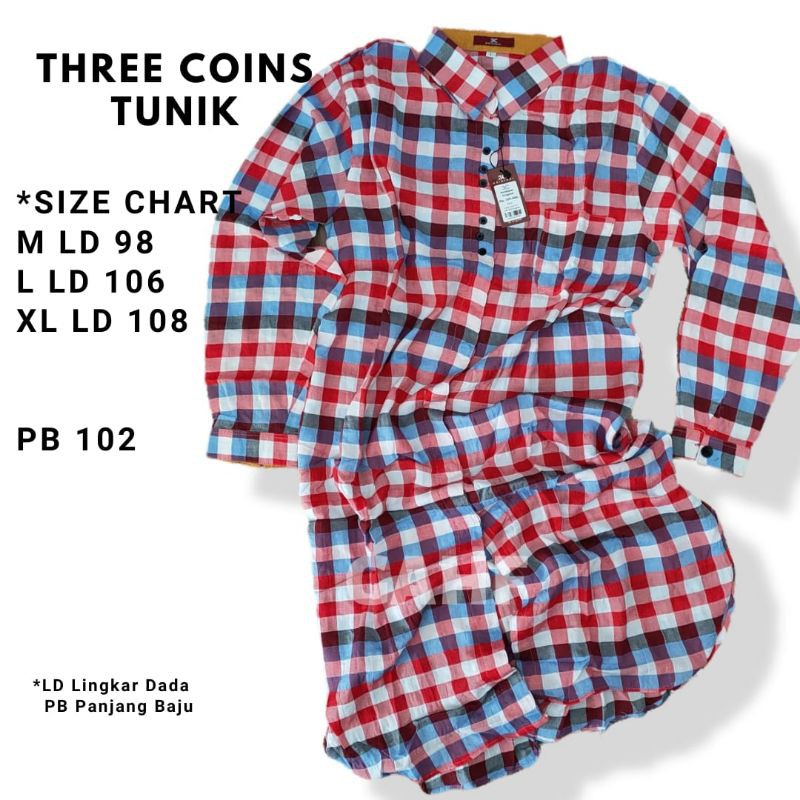 Tunik Three Coin panjang