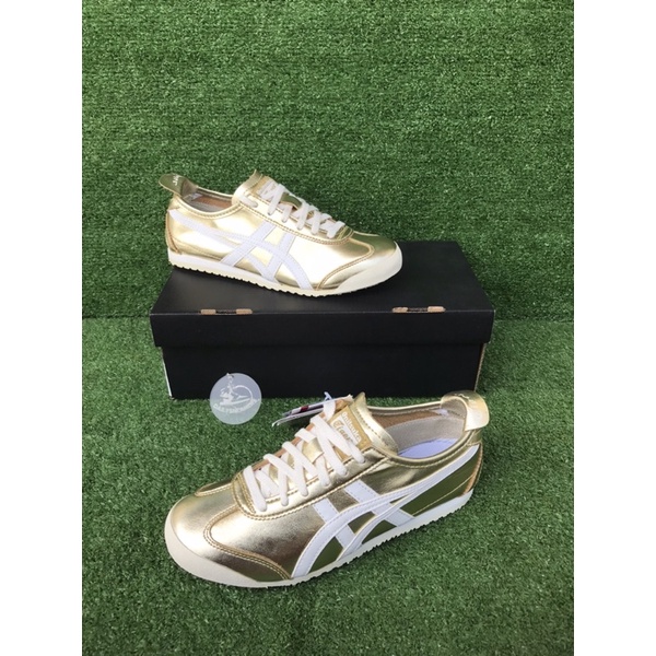 Sepatu Onitsuka Tiger Gold White Original Material guarantee