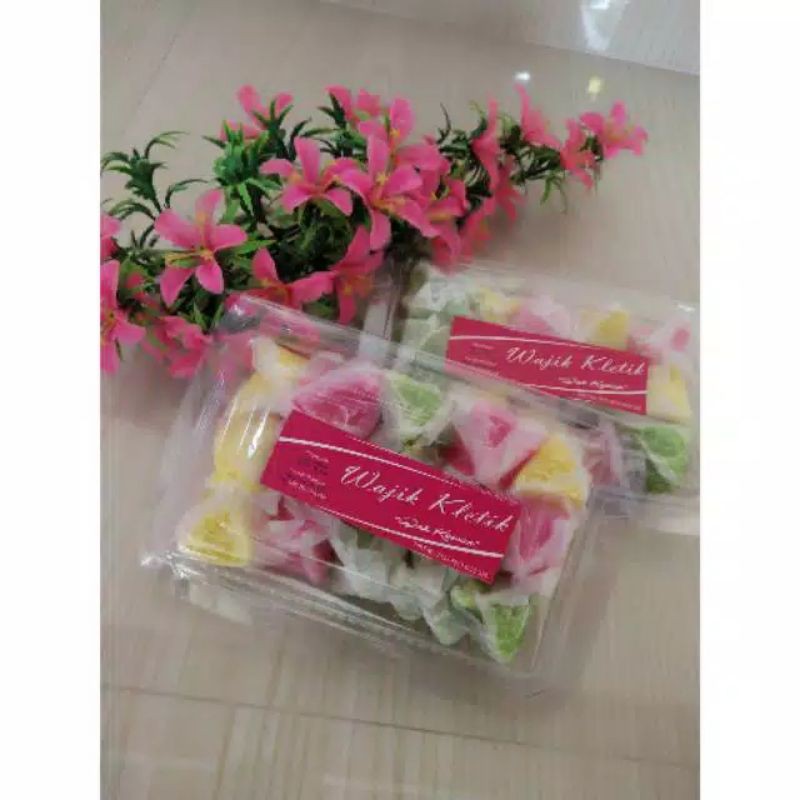 

wajik kletik/Snack/oleh-oleh khas Yogyakarta/kemas mika/wajik Bandung