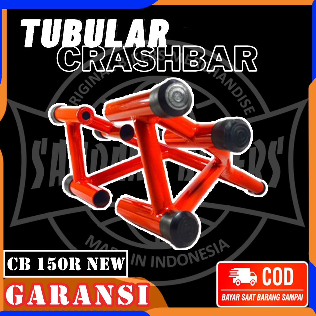 TUBULAR CRASHBAR pelindung body cover mesin CB 150R variasi aksesoris rangka CB 150R NEW OLD