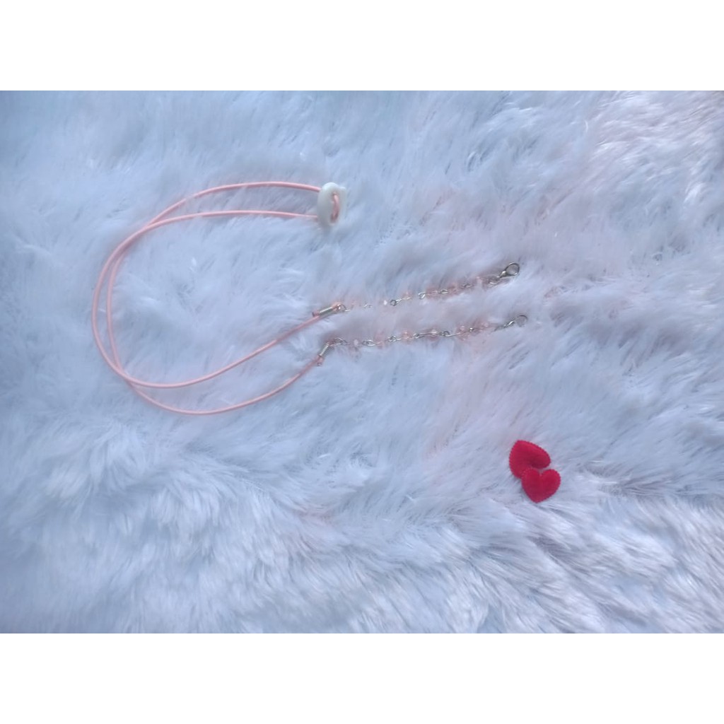 Kalung masker murah/Stap mask murah/Tali kalung masker/Konektor hijab