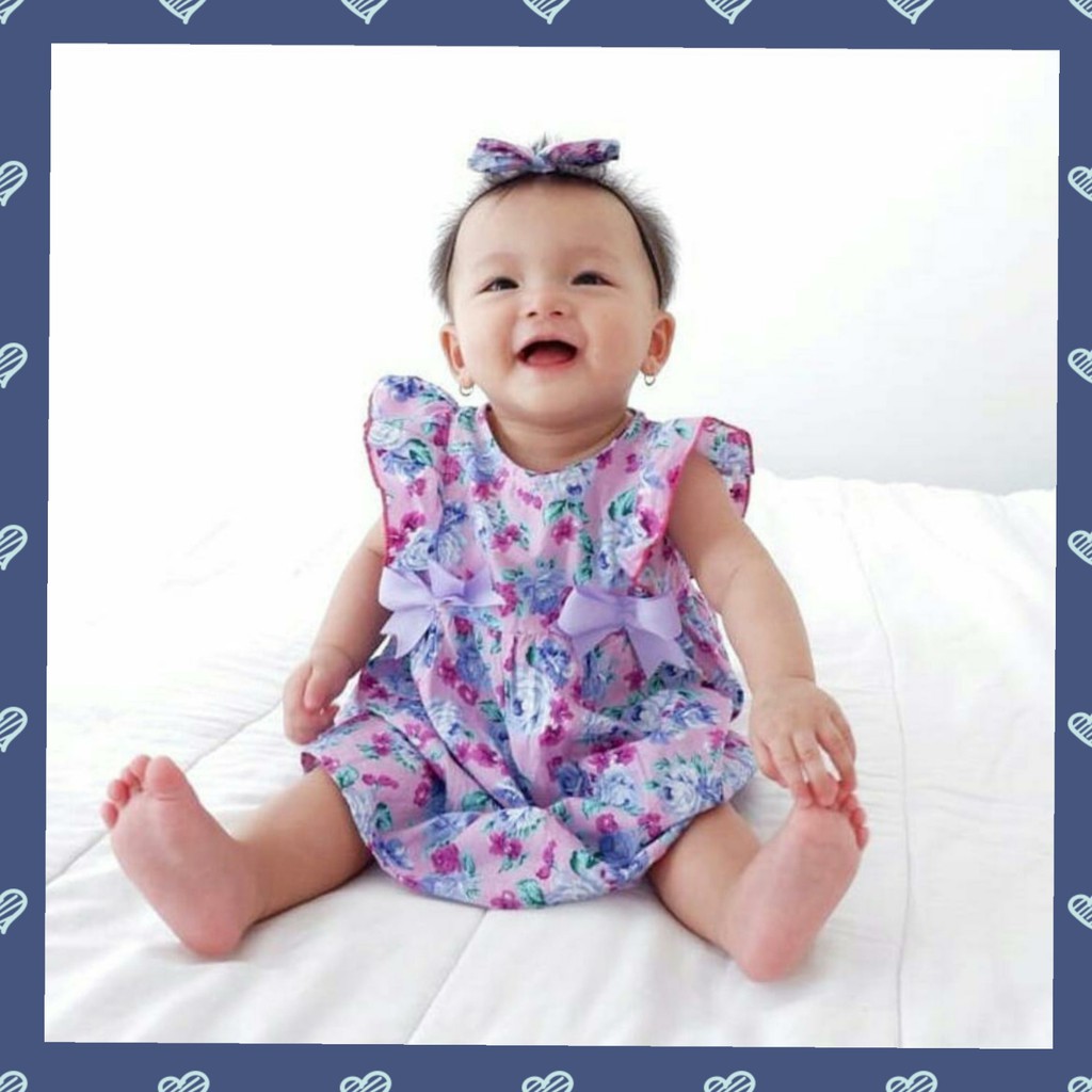 Dress Bayi || Baju Bayi Perempuan Baby Dress Lucu Atasan Baby