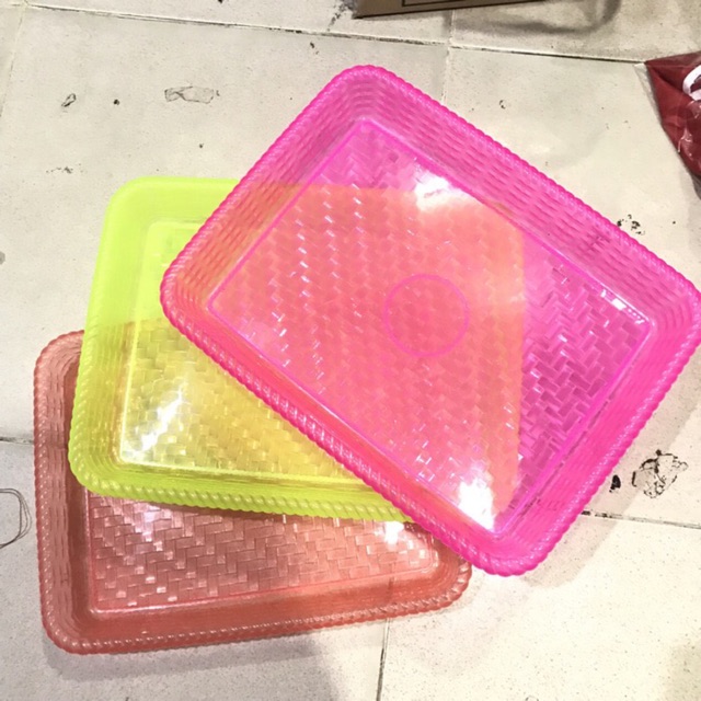 NAMPAN PLASTIK / NAMPAN PERSEGI / NAMPAN SAJI / MULTIPURPOSE TRAY