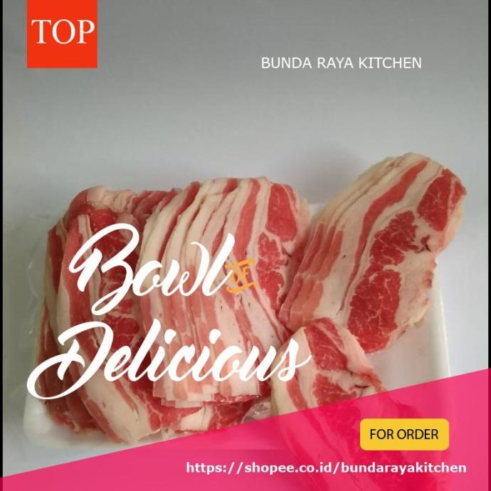 

Daging Sapi Short Plate Us Sliced Beef Beef Pack 1Kg Mr.Store83