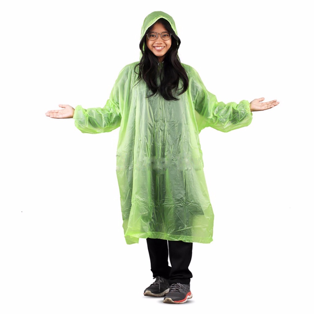 JOPE UMBRELLA - Jas Hujan Poncho Elmondo Ceria 201 Bahan Elastis Lentus Pvc Termurah