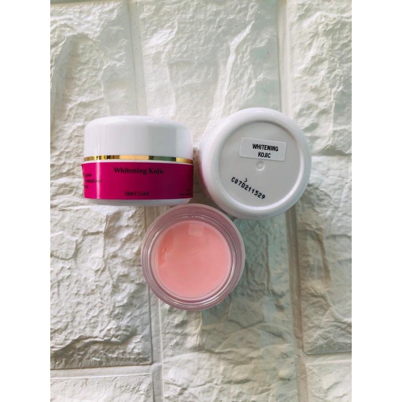 Cream malam Whitening kojic / night cream kitoderm