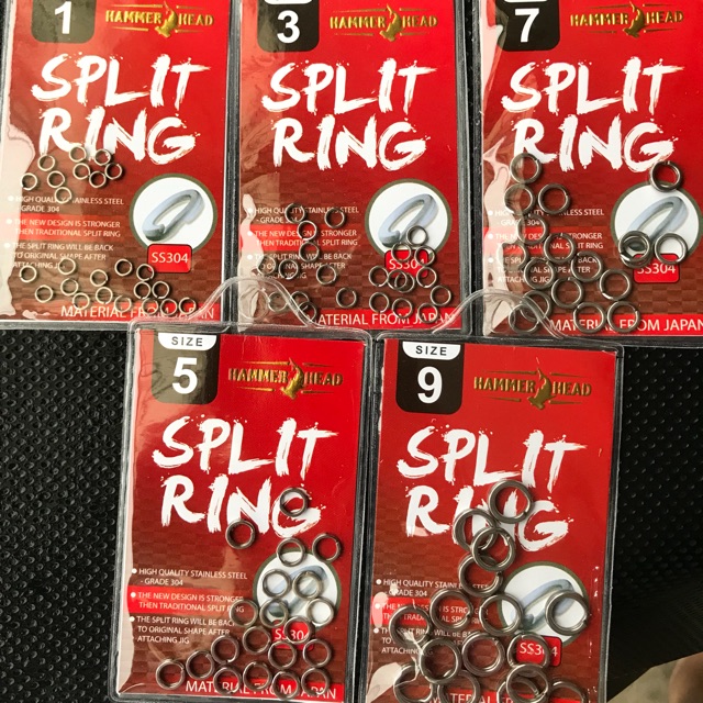 Split Ring Hammer head Stainless Steel