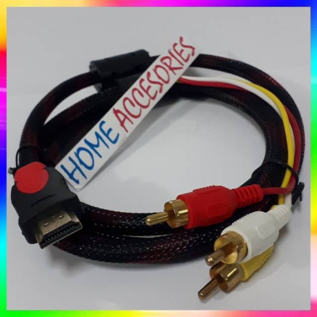 Jual Kabel Converter HDMI to RCA Panjang 1.5M Shopee Indonesia