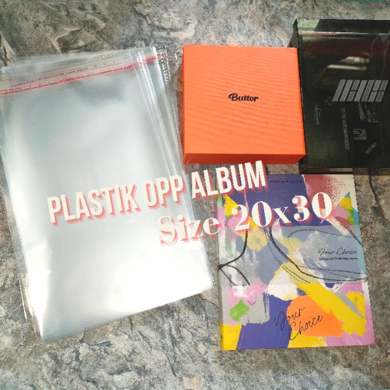 Jual PLASTIK ALBUM OPP TEBAL 35 MICRON SEAL INNER SLEEVE JEWEL ALBUM