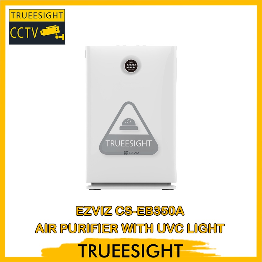 Ezviz CS EB350A Air Purifier with HEPA Filter and UV-C Light Sensor