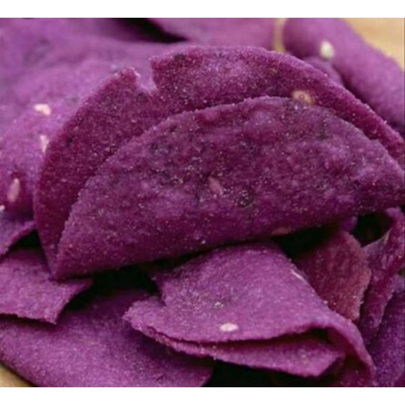 

keripik Ubi jalar ungu