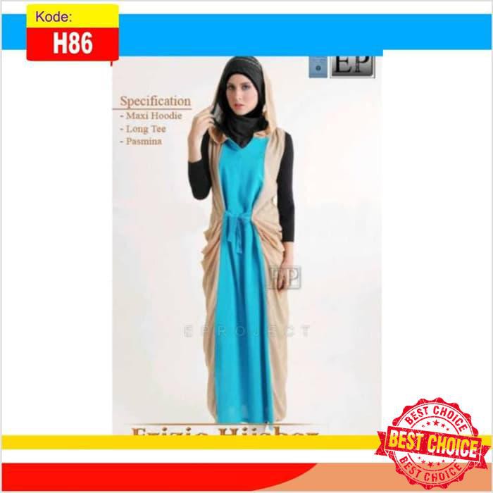 Jual Baju Muslim Wanita Modern Gamis Hoodie Gamis Modis Terbaru Terl