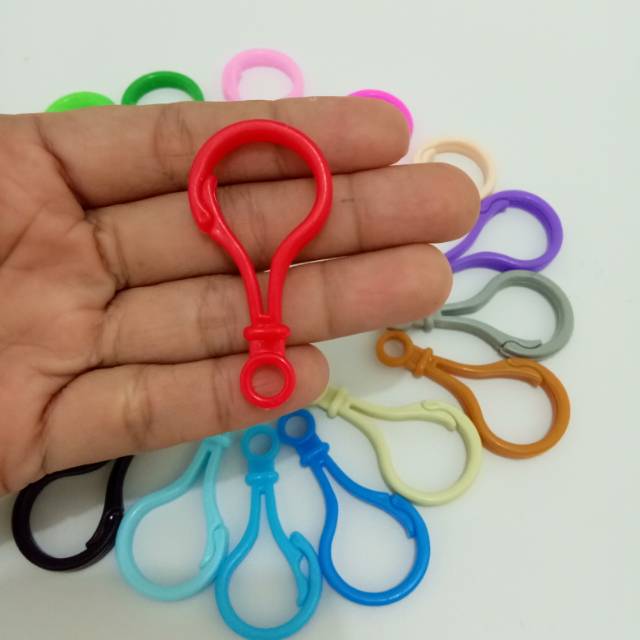 Gantungan kunci plastik (10pcs)