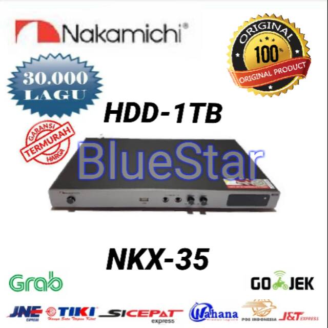 DVD Player Karaoke Nakamichi NKX 35 Original HDD-1TB