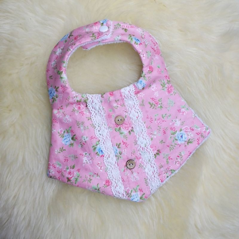 Bib shabby pink