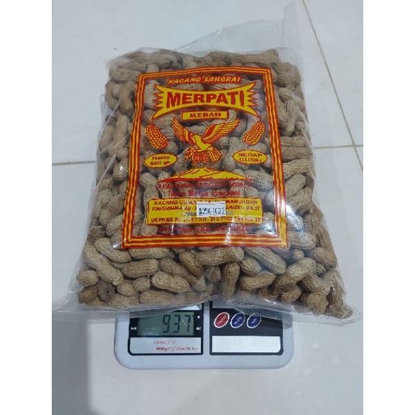 Merpati Kacang  MERAH Sangrai Kacang Kulit Asli Kawangkoan Minahasa Manado Besar 800gr - oleh- Oleh 