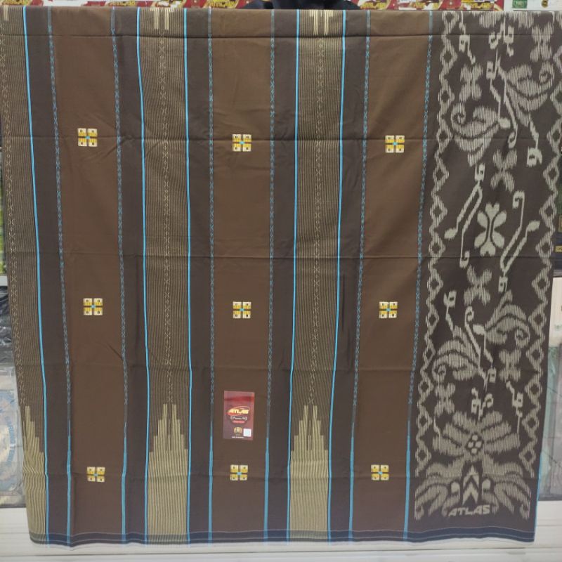 Sarung Tenun Atlas Super Premium 790 Songket Special Gold