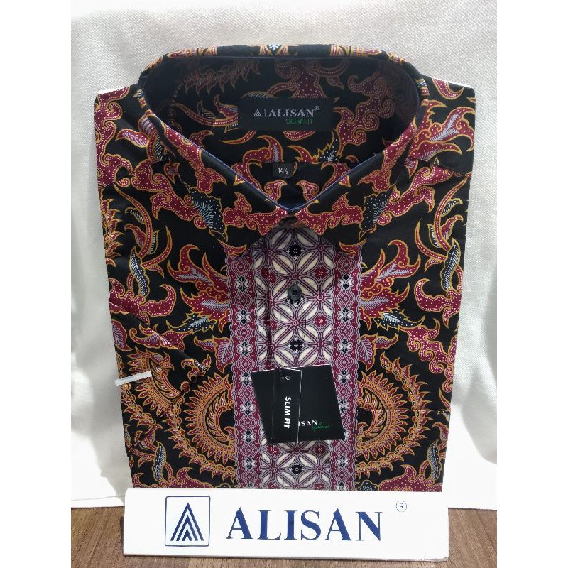 Kemeja Batik ALISAN Lengan pendek