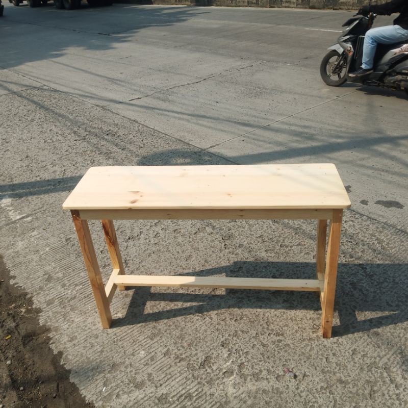 Meja serbaguna jati belanda 120 x 40 x 75 cm