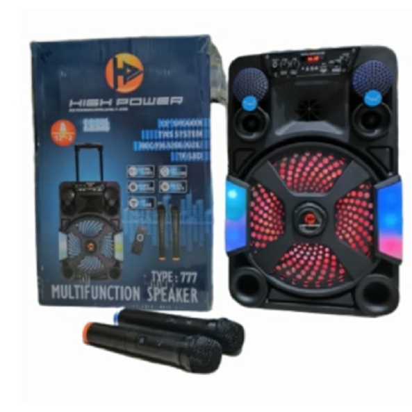 Speaker aktif Portable High power 777 High Power777 12 inch Original